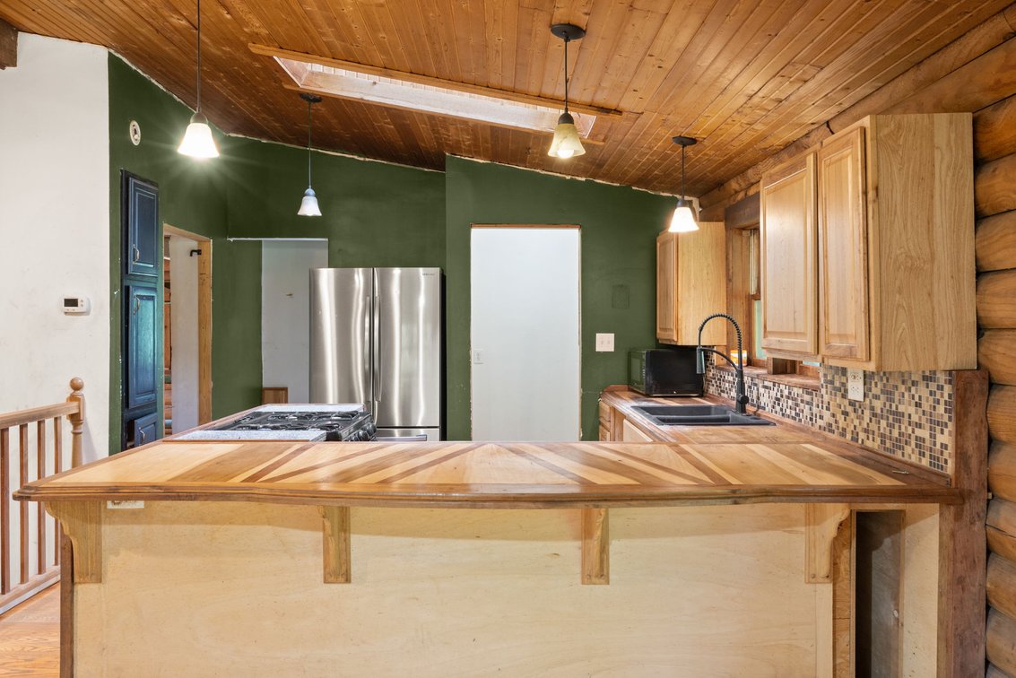 Image for Log Cabin on Basement | 10± Scenic Acres with Creek Frontage Online Auction