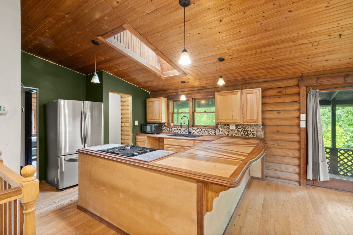 Image for Log Cabin on Basement | 10± Scenic Acres with Creek Frontage Online Auction