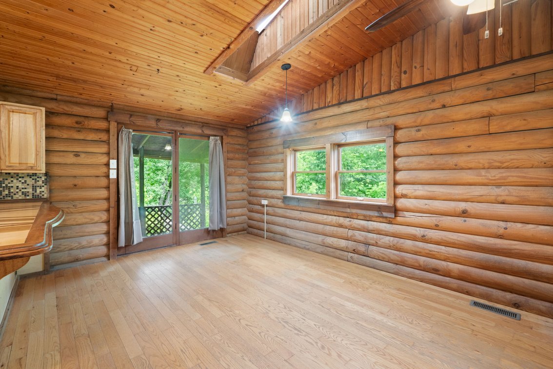 Image for Log Cabin on Basement | 10± Scenic Acres with Creek Frontage Online Auction