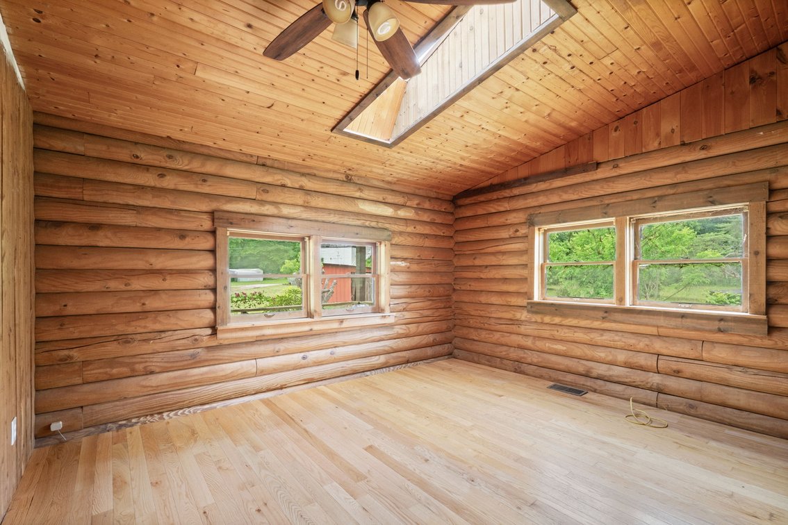 Image for Log Cabin on Basement | 10± Scenic Acres with Creek Frontage Online Auction