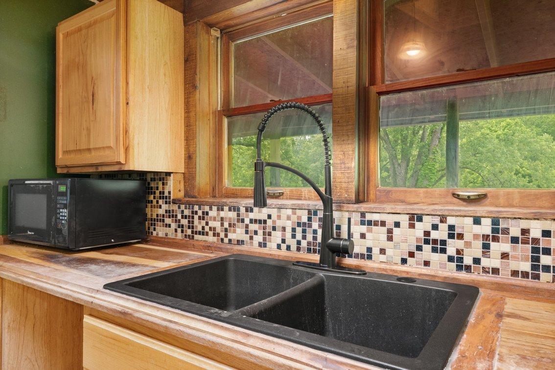 Image for Log Cabin on Basement | 10± Scenic Acres with Creek Frontage Online Auction