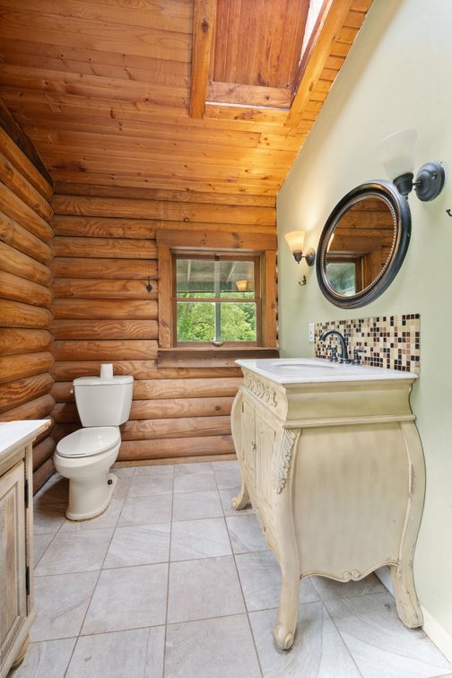 Image for Log Cabin on Basement | 10± Scenic Acres with Creek Frontage Online Auction