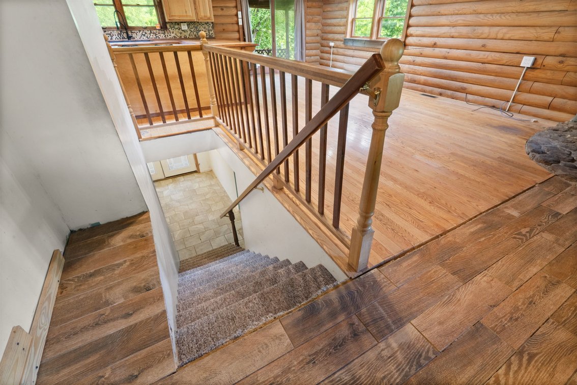 Image for Log Cabin on Basement | 10± Scenic Acres with Creek Frontage Online Auction