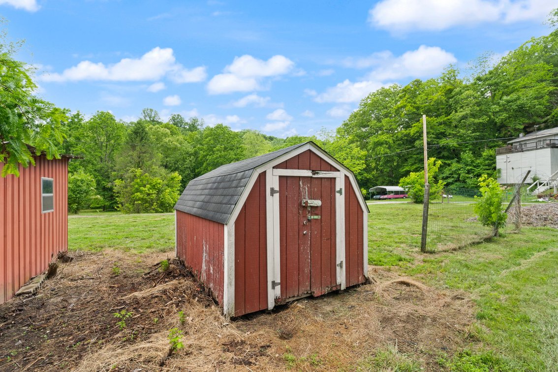 Image for Log Cabin on Basement | 10± Scenic Acres with Creek Frontage Online Auction