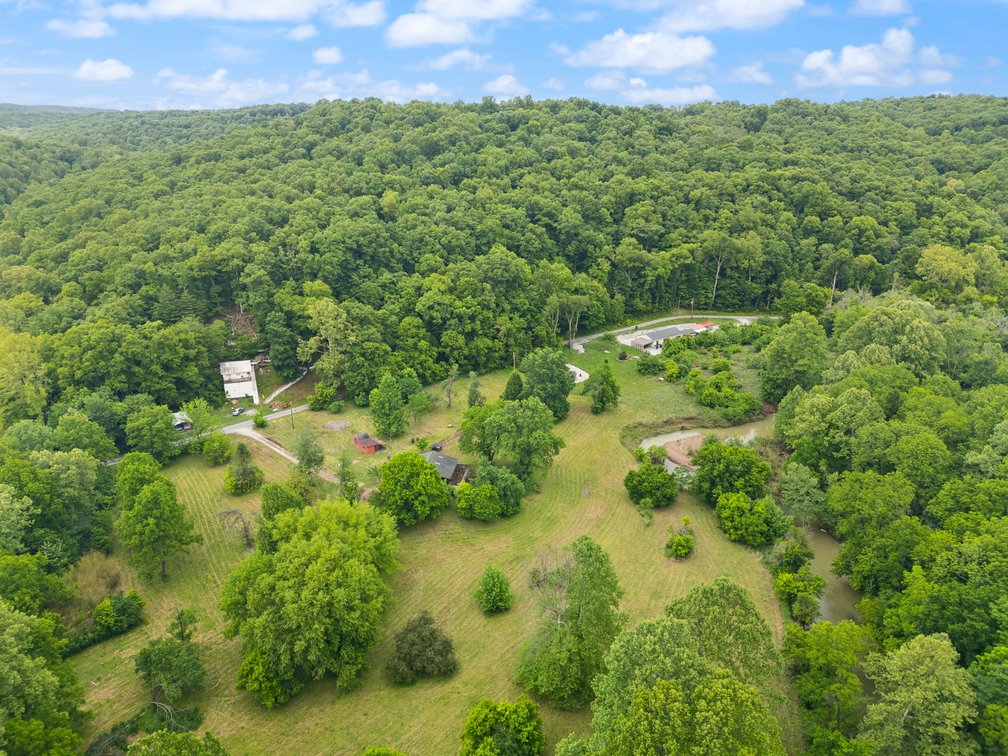 Image for Log Cabin on Basement | 10± Scenic Acres with Creek Frontage Online Auction