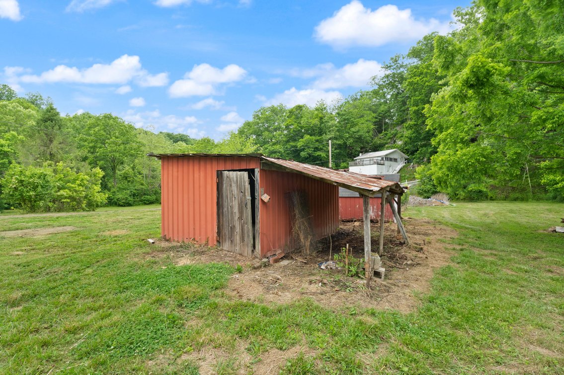 Image for Log Cabin on Basement | 10± Scenic Acres with Creek Frontage Online Auction