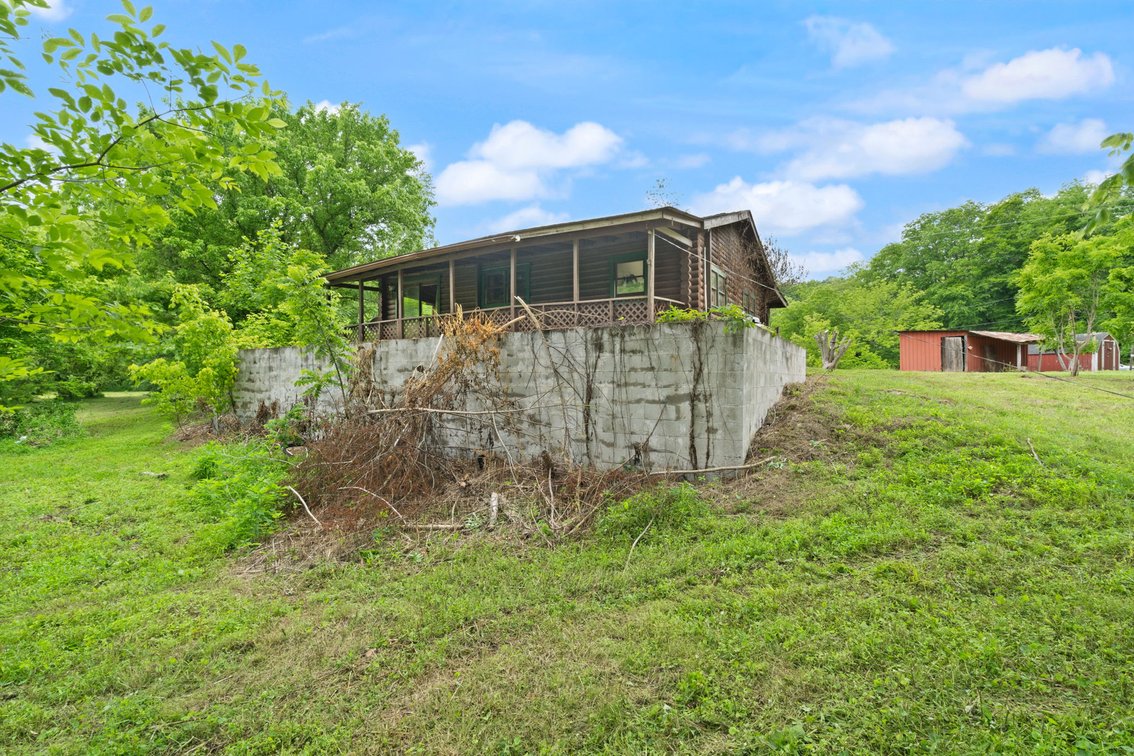 Image for Log Cabin on Basement | 10± Scenic Acres with Creek Frontage Online Auction