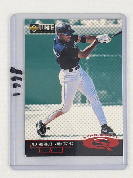 1998 Alex Rodriguez Upper Deck SQ35 Baseball Card
