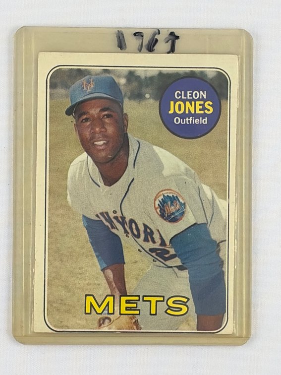 1969 Cleon Jones Topps Baseball Card #512
