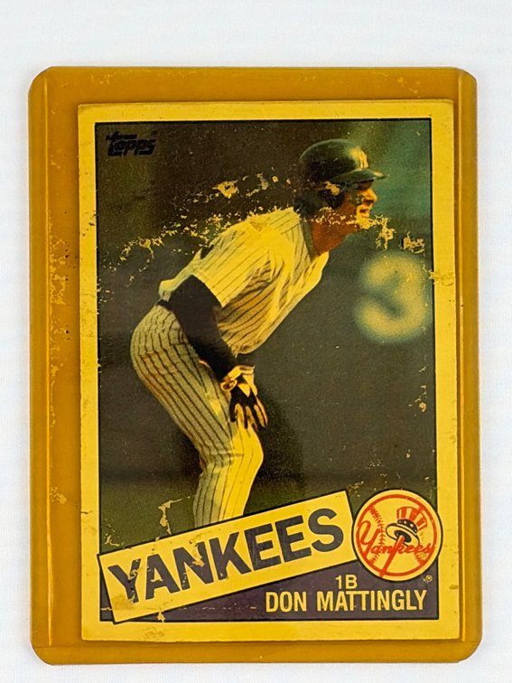 1985 Don Mattingly Topps Baseball Card #665