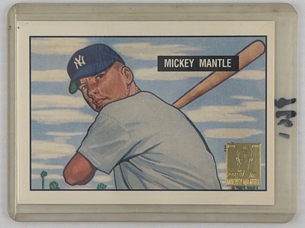 Mickey Mantle Commemorative Set Card #1 of 19