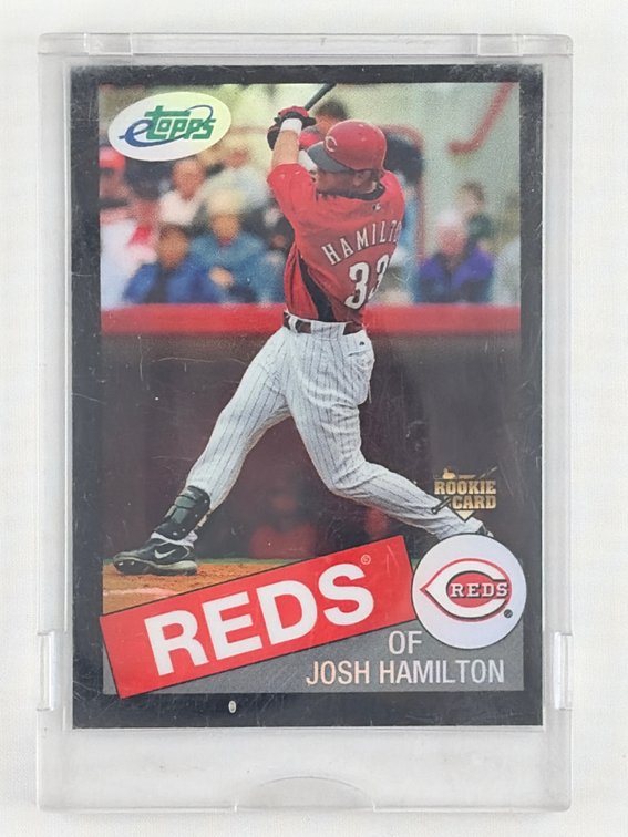 2007 Josh Hamilton 0035/1739 Topps Rookie Card #16