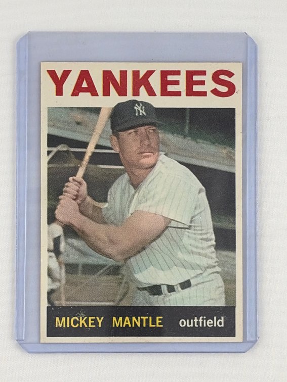 1964 Mickey Mantle Topps Baseball Card #50