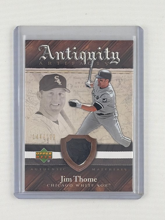 Jim Thome Upper Deck 144/199 piece