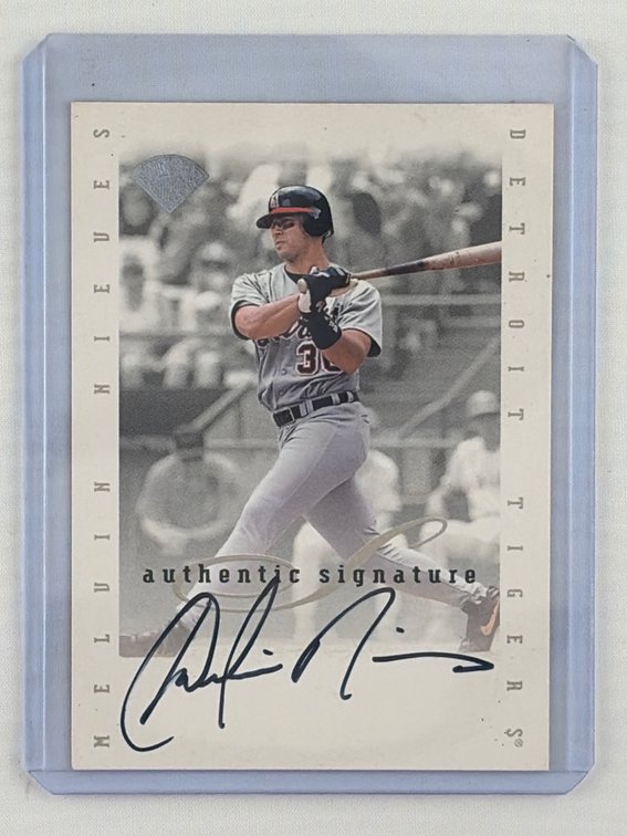 Melvin Nieves Signed Card