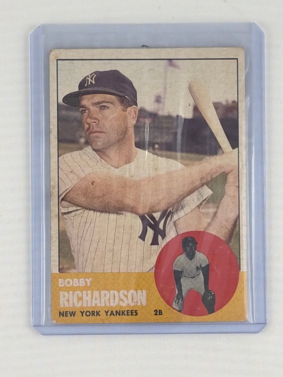 1963 Bobby Richardson Topps Baseball Card #420