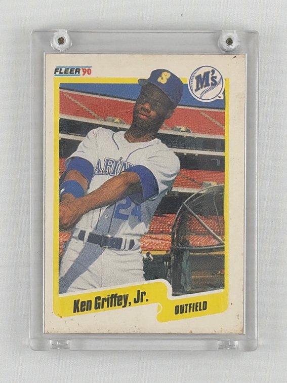 1990 Ken Griffey, Jr Fleer Baseball Card #513