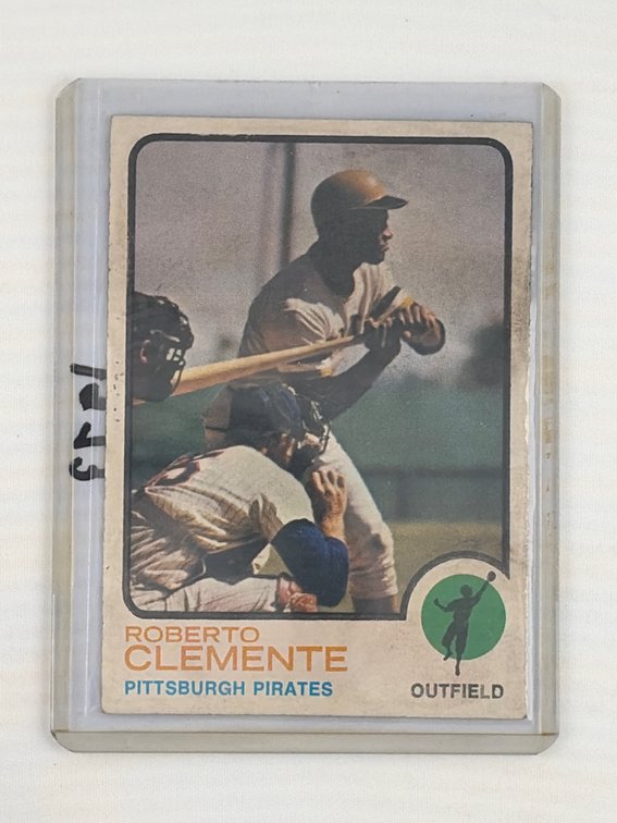 1973 Roberto Clemente Topps Baseball Card #50
