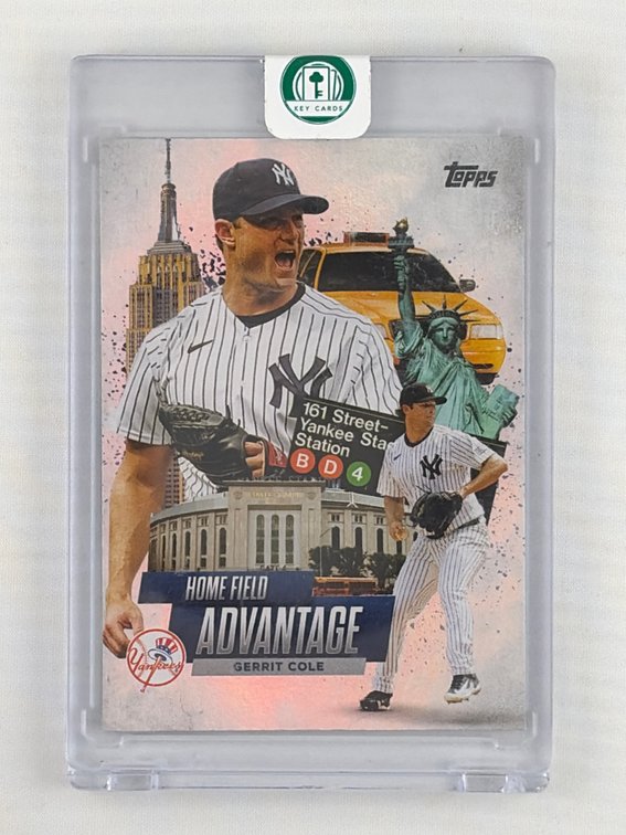 Gerrit Cole Topps Baseball Card HA-33