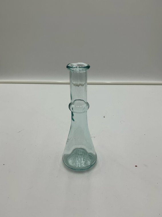 Berni glass bottle w/spout