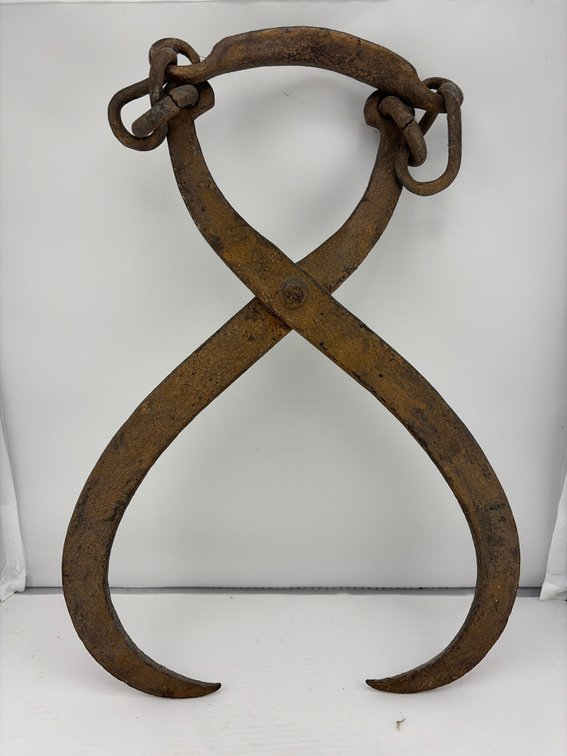 Antique Ice Block Tongs