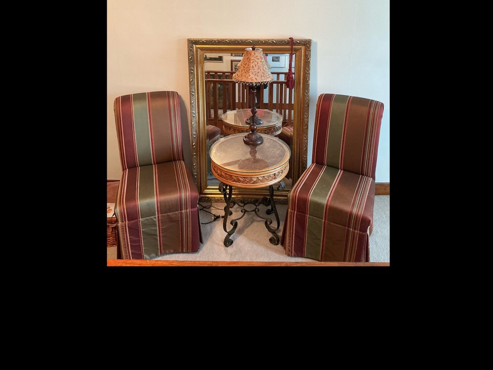 Fabric chair set