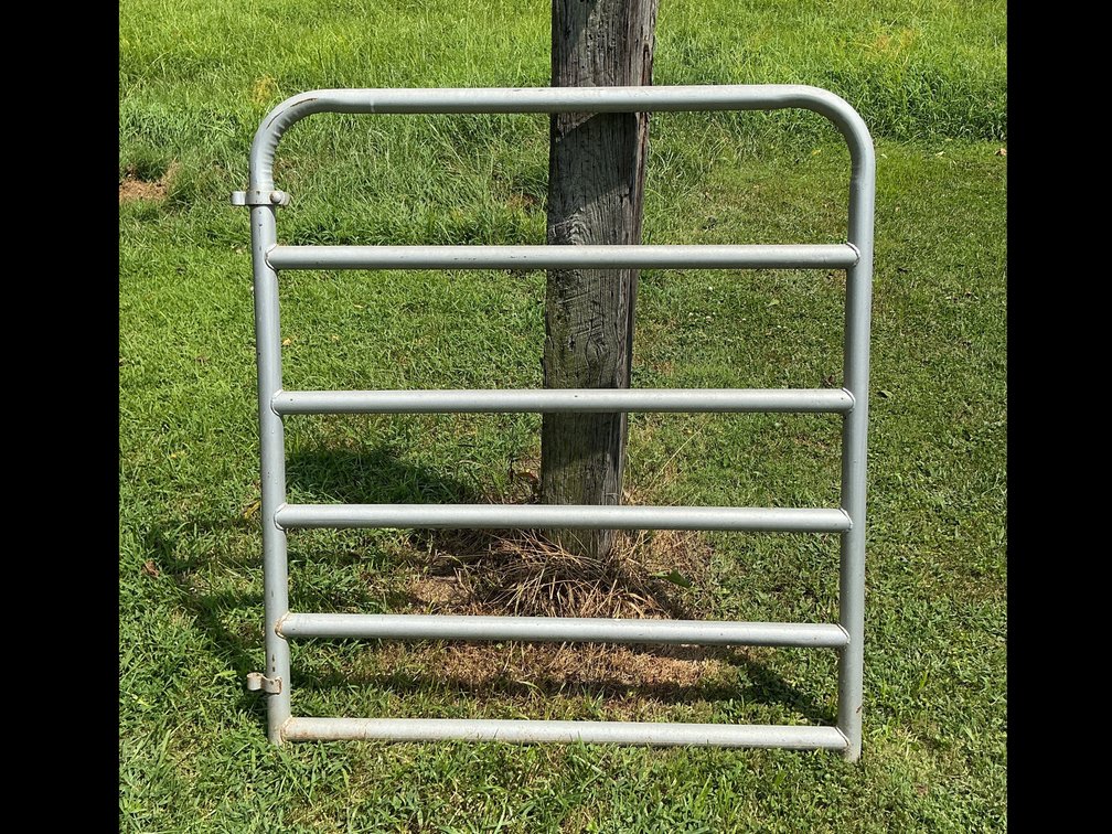 4 foot steel farm gate