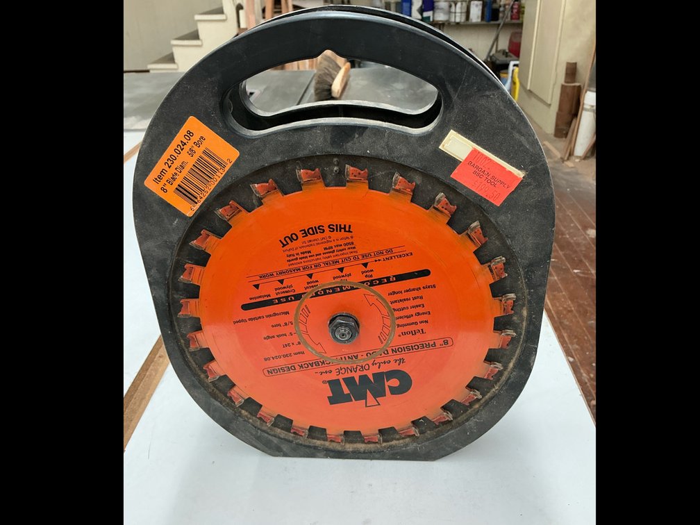 CMT 8 inch negative rake dato set