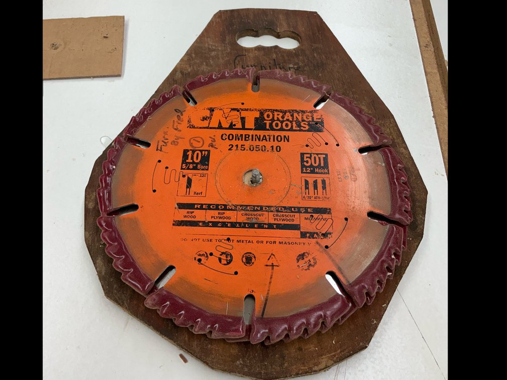CMT 10 INCH COMBINATION BLADES