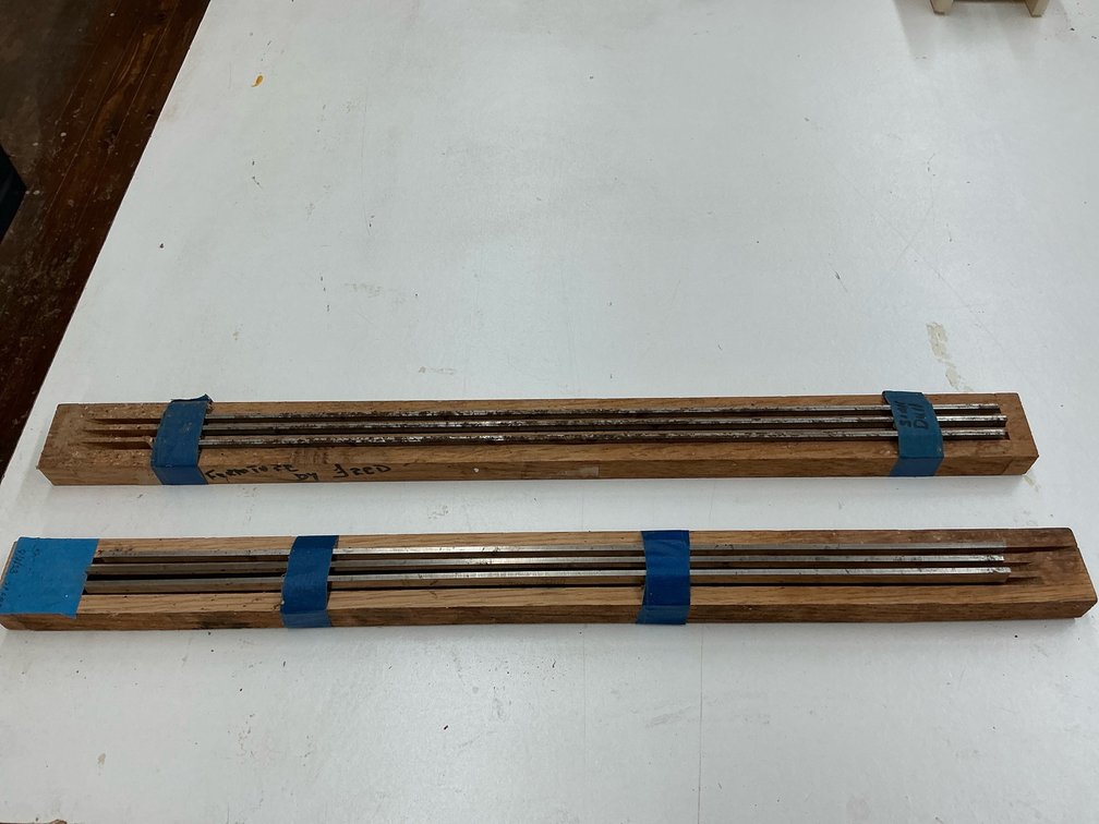 Two sets of 20 inch planer blades