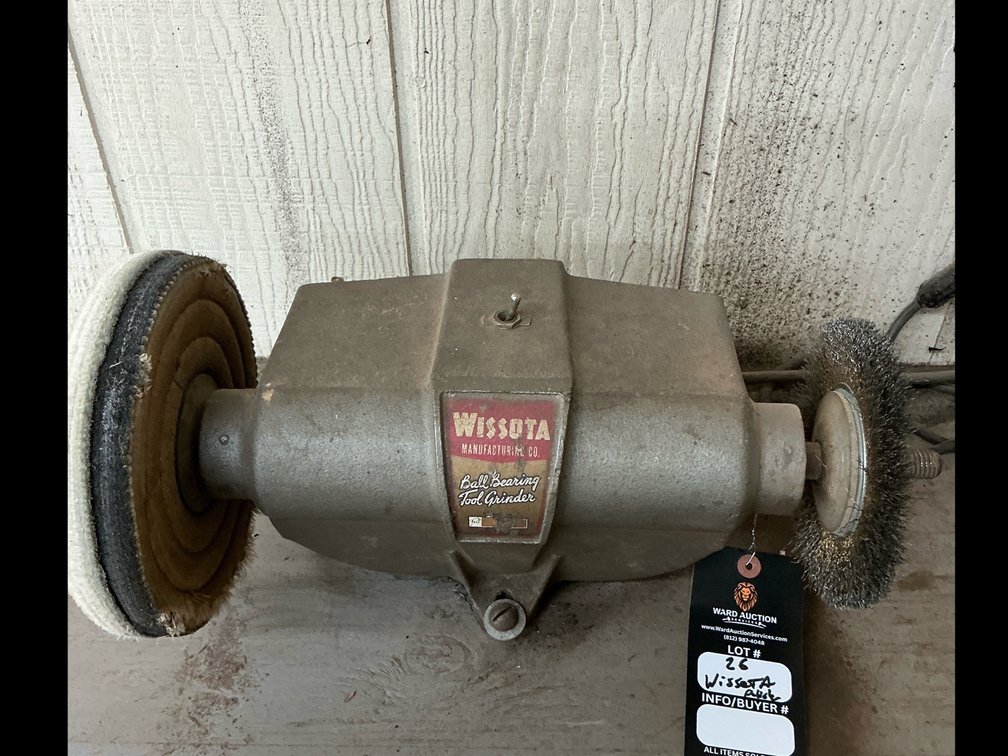 Wissota polisher and grinding wheel