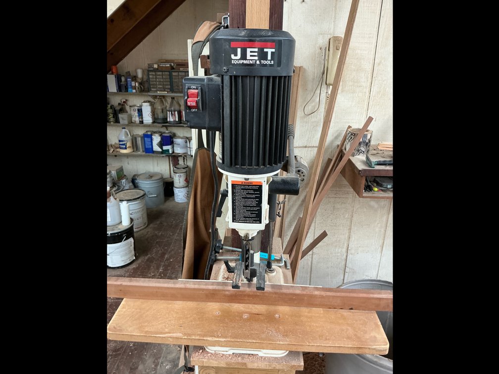 Jet equipment and tools mortise machine