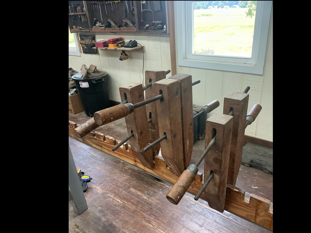 Wooden clamps