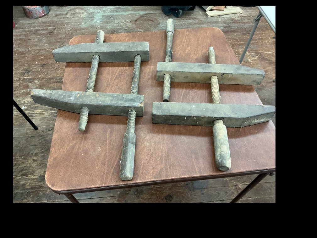 Wooden clamps