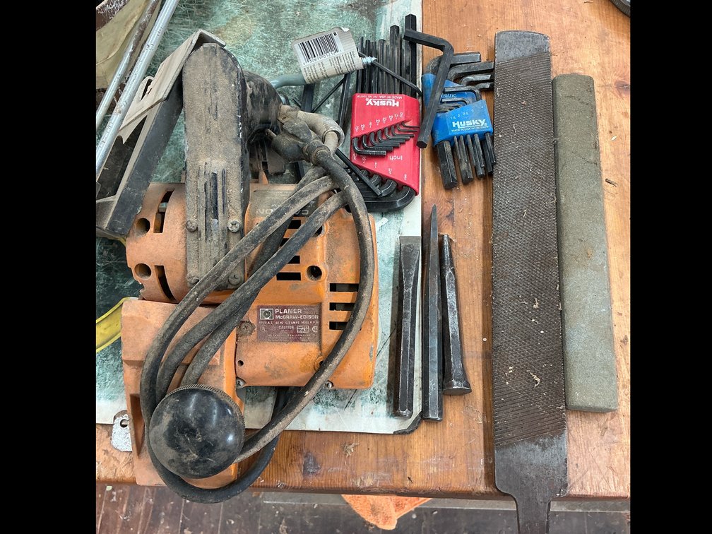 Planer,files, miscellaneous
