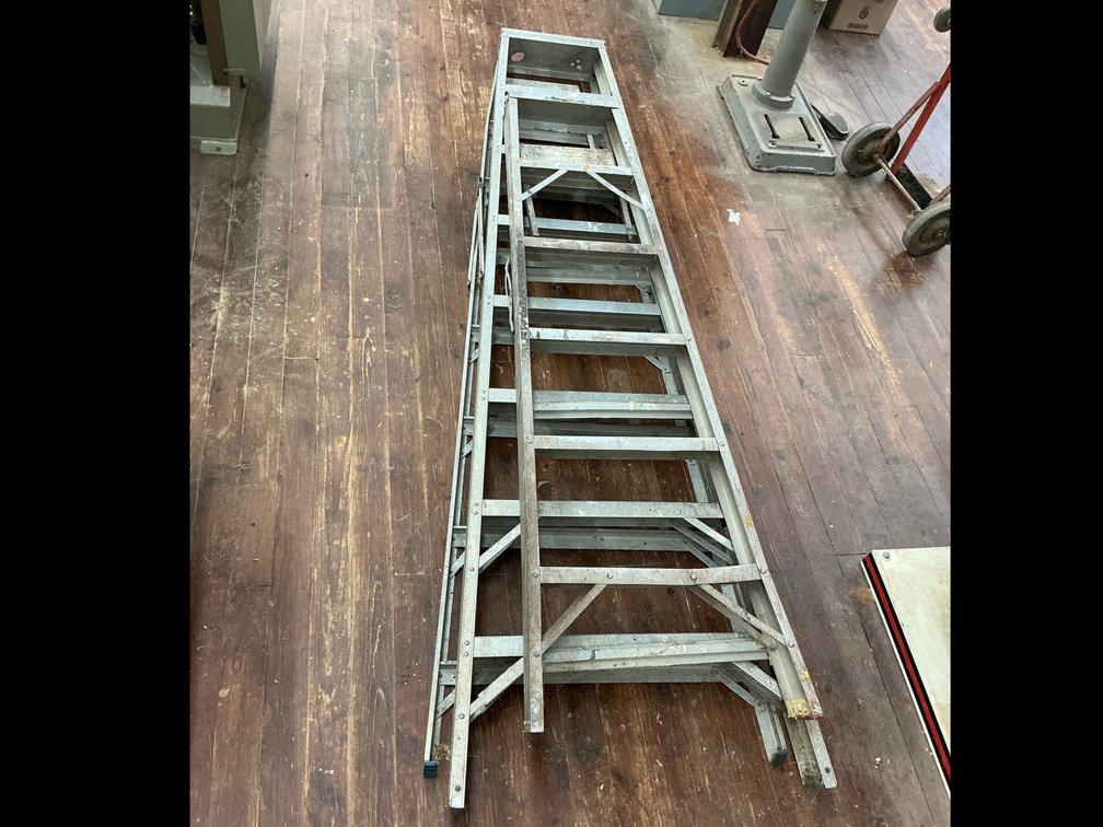 2  step ladders 