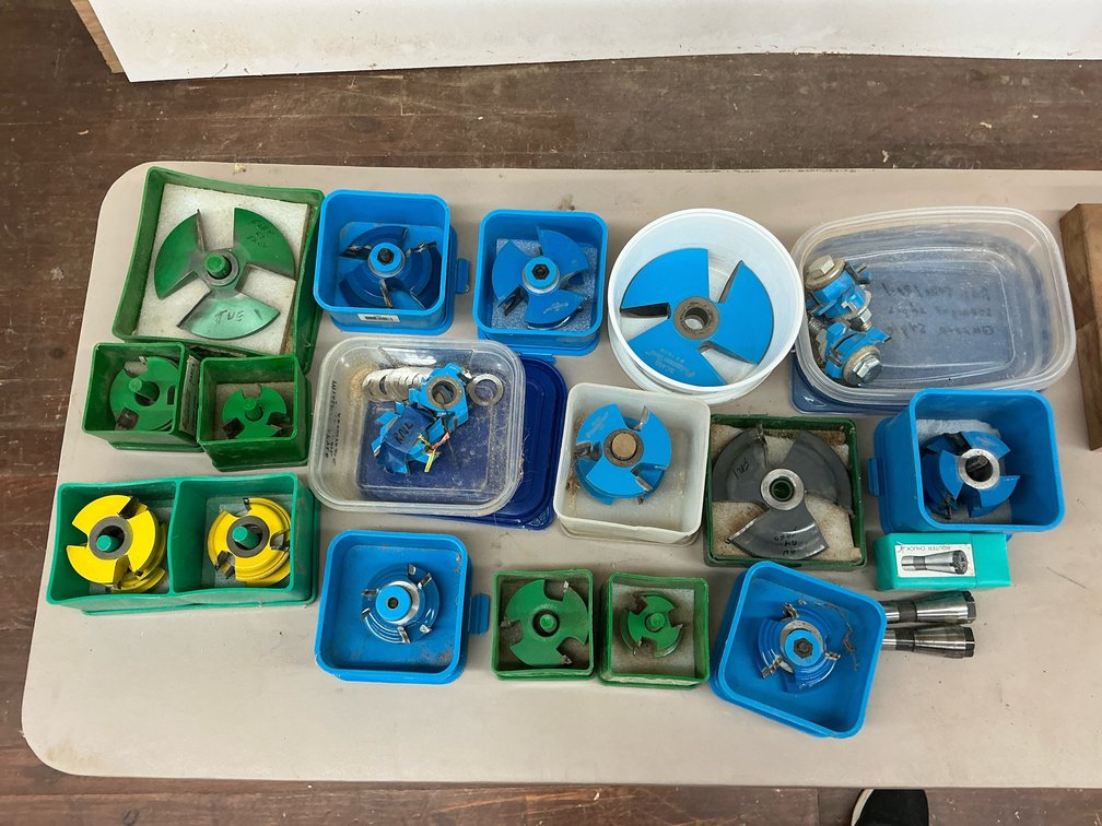 Wood shaper/cutter bits 