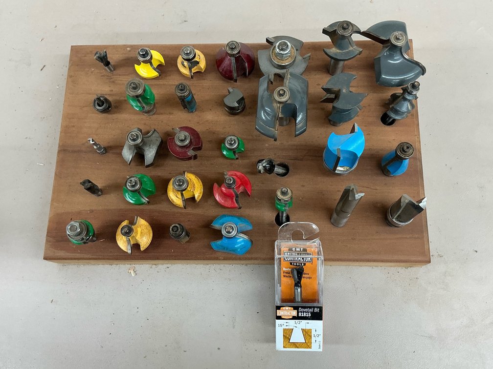 Wood router bits 