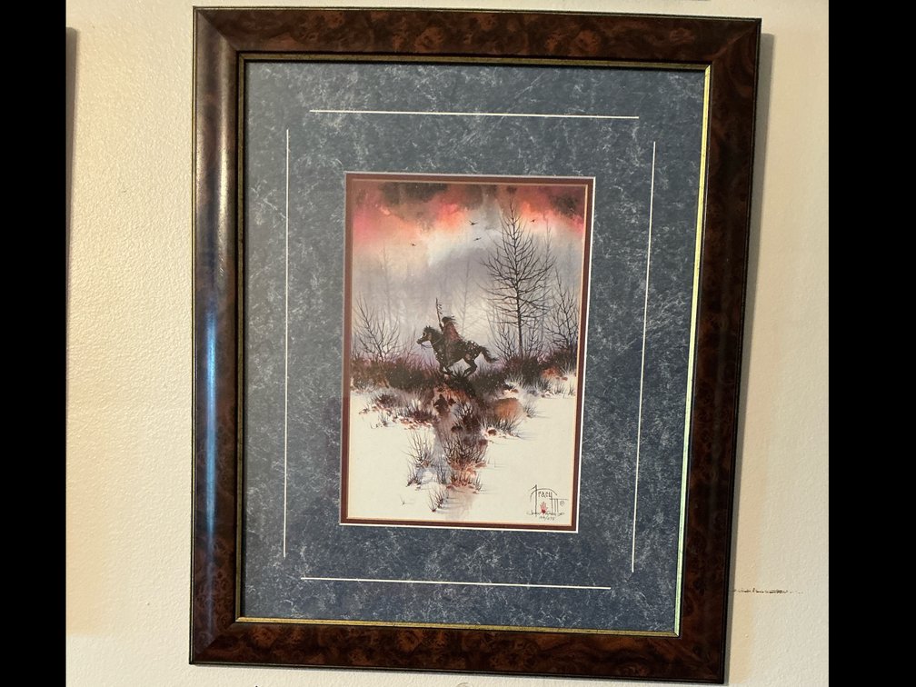Framed artwork