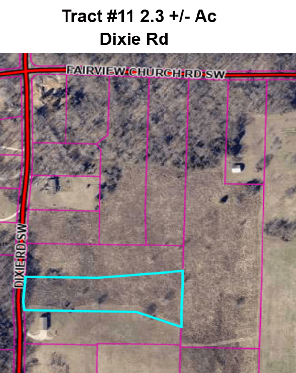 Tract 11 - 2.3 +/- Acres Dixie Road, Corydon IN