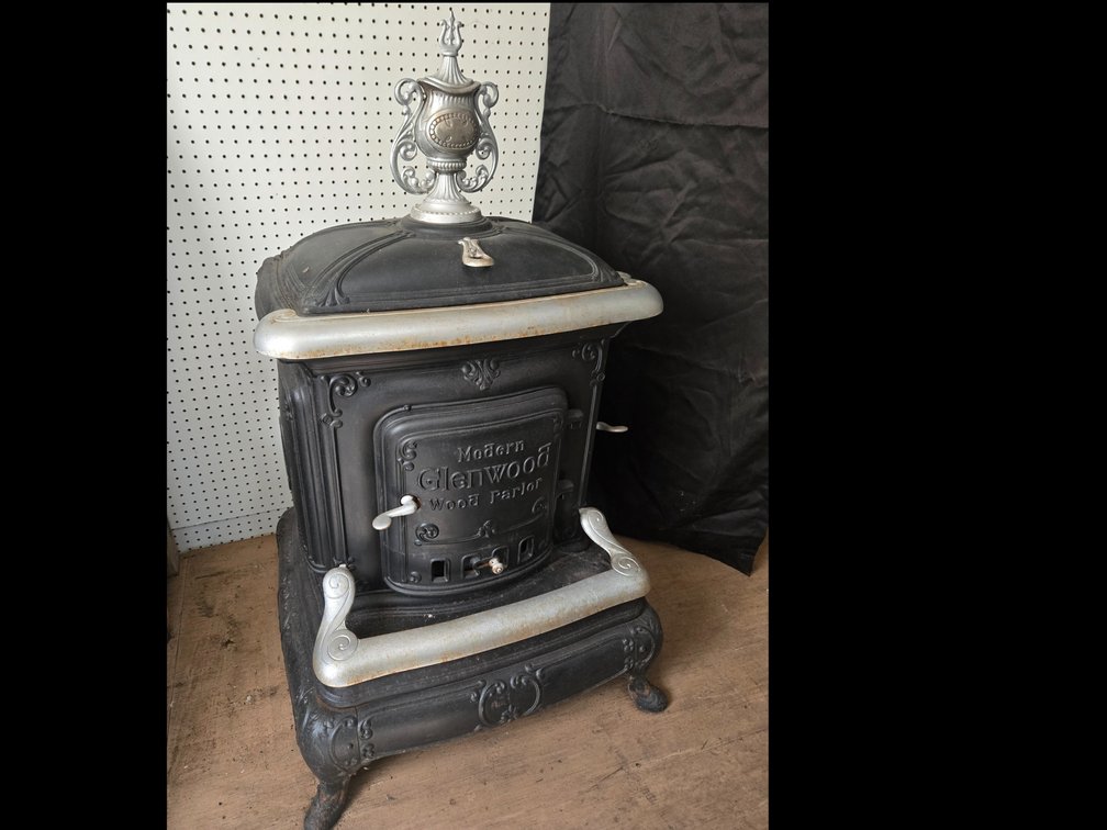 Glenwood Modern Wood Parlor Cast Iron Parlor Stove