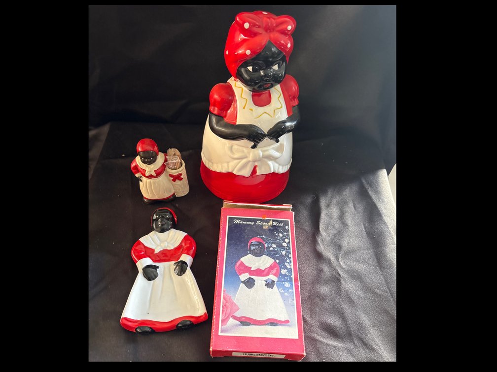 Black Americana Mammy Ceramic Kitchenware (3)