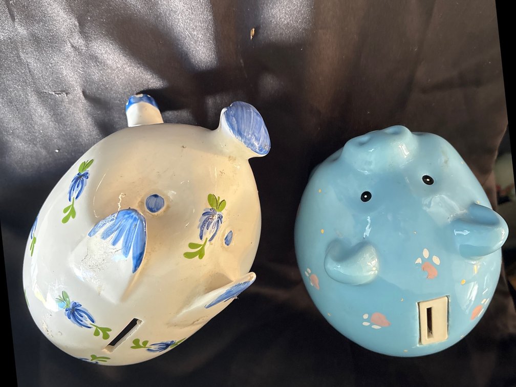 Ceramic Piggy Banks (2)