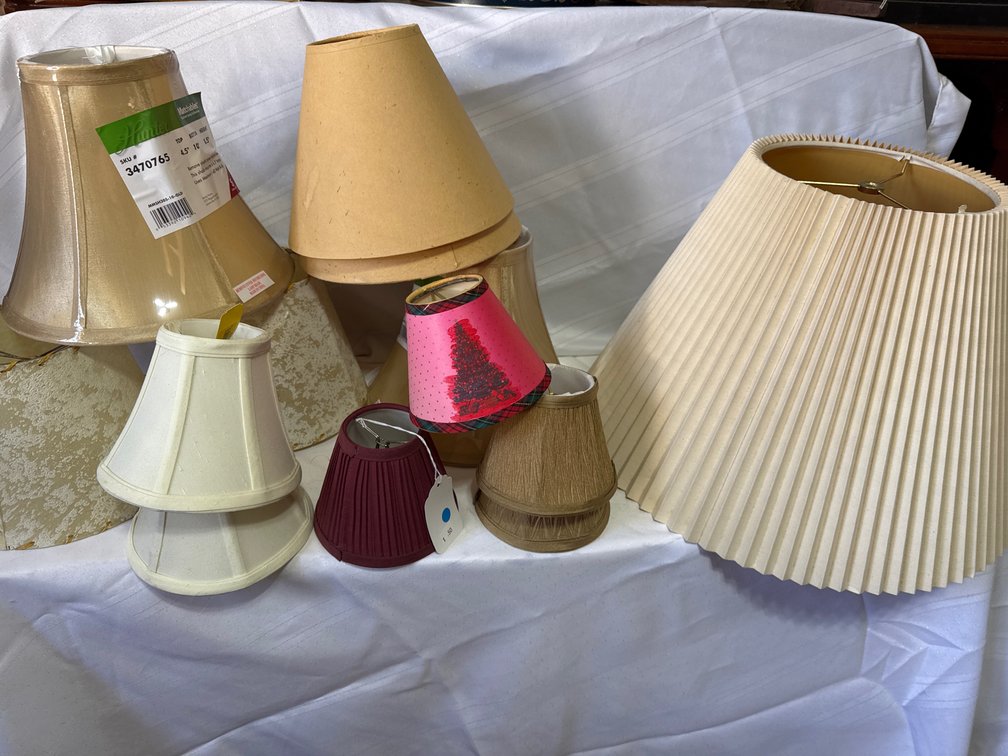 Pleated, Clip-On, Cone, and Bell Lamp Shades and More