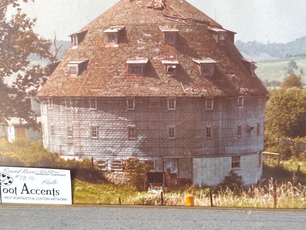 "Round Barn - Wilton" Color Photographic Print