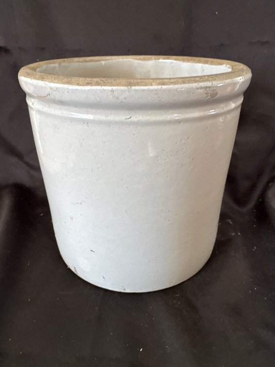 Glazed Stoneware Crock