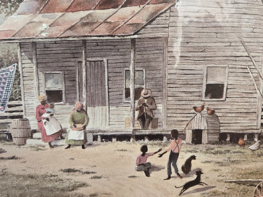 Scafa-Tornabene Art Publishing Co., Inc. T. Coleman Rural Cabin Scene Art Print