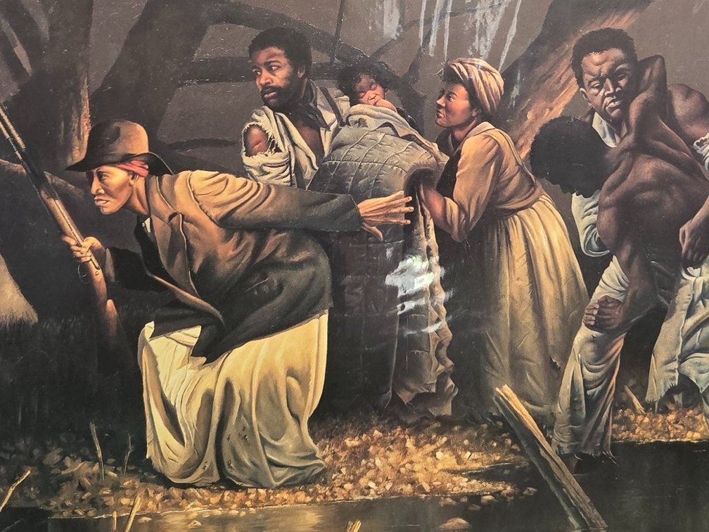Paul Collins Harriet Tubman's Underground Railroad Art Print
