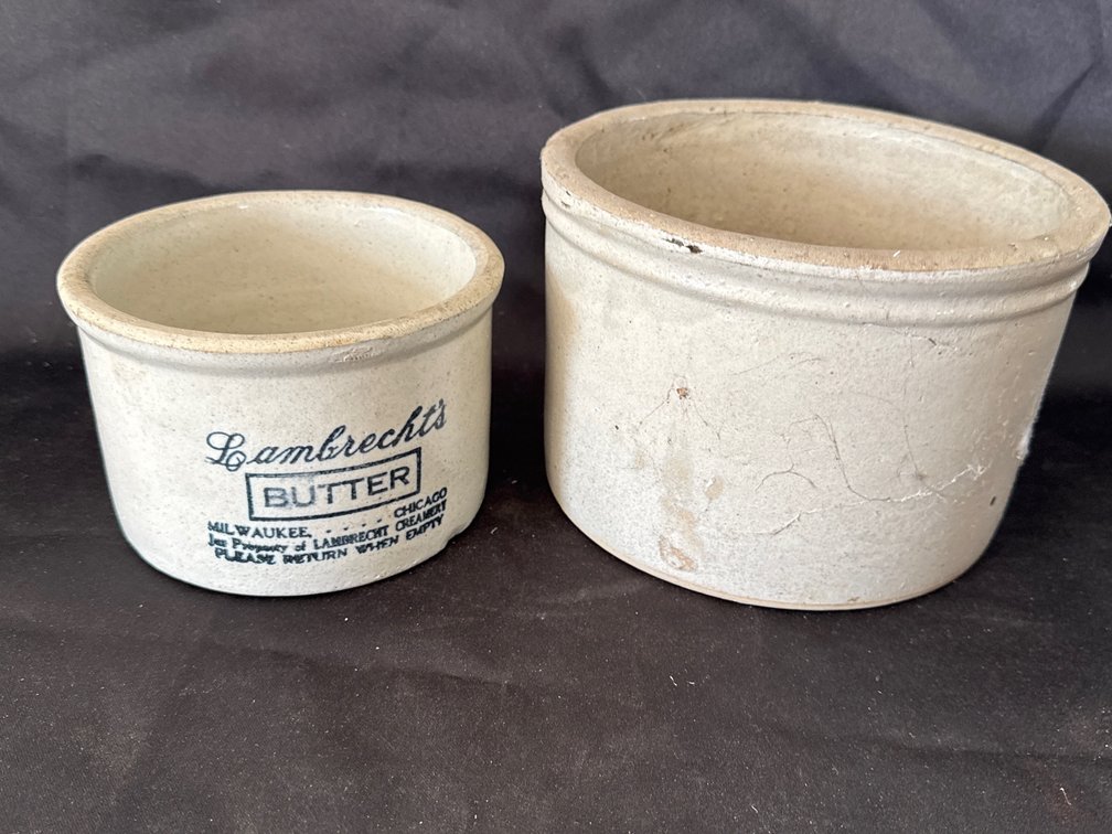 Stoneware Crocks (2)