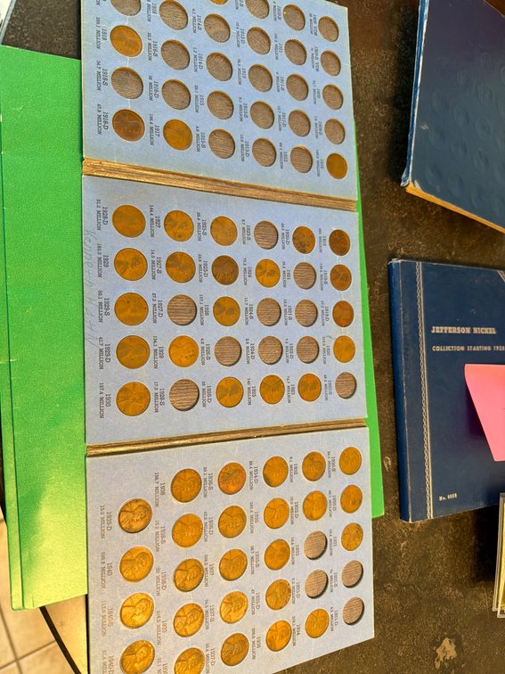 Lincoln Head Cent Collection 1909-1940, Number One